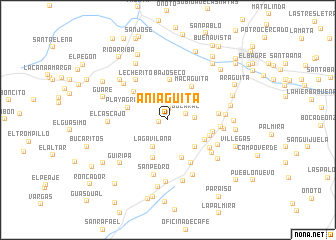 map of Aniagüita