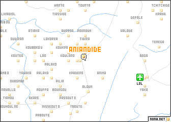 map of Aniandidé