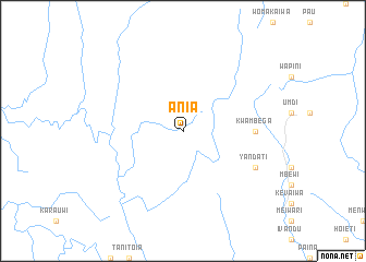 map of Ania