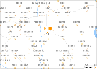 map of Ania