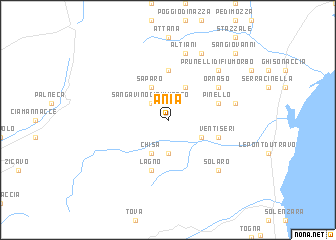 map of Ania