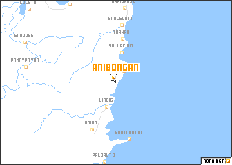 map of Anibongan