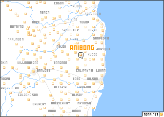 map of Anibong