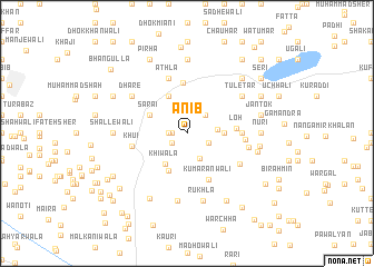map of Anib