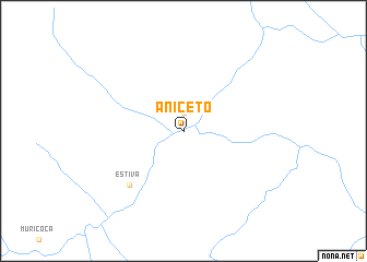map of Aniceto
