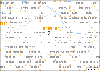 map of Anielin