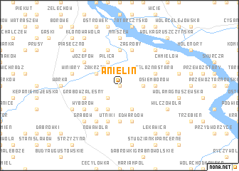 map of Anielin