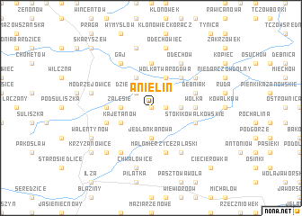 map of Anielin