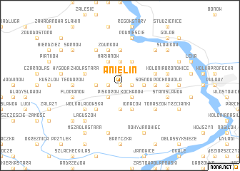 map of Anielin