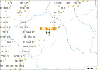 map of Aniezork