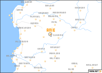 map of Ani-e