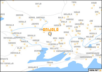 map of Anijala