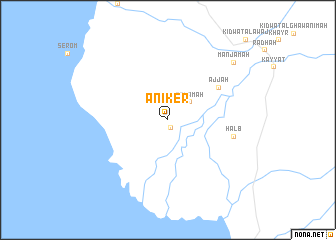 map of Aniker