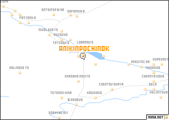 map of Anikin Pochinok