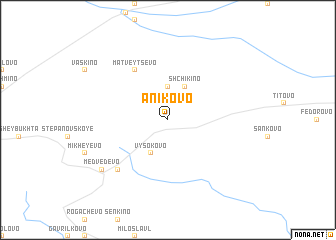 map of Anikovo