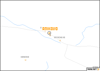 map of Anikovo