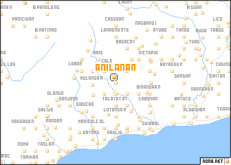 map of Anilanan