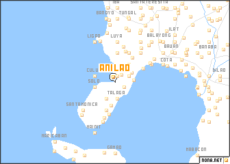 map of Anilao