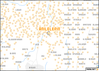 map of Anilelerin