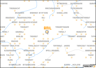 map of Anil