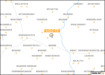 map of Aninaka