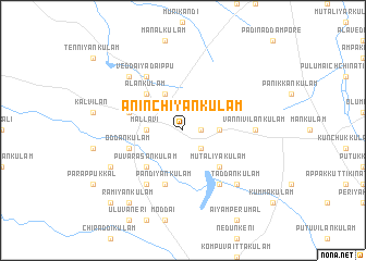 map of Aninchiyankulam