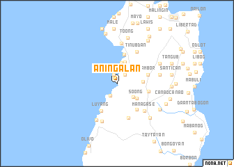 map of Aningalan