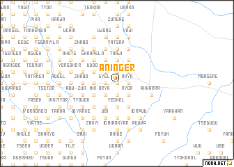 map of Aninger