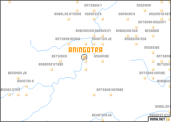 map of Aningotra