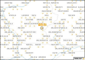 map of Anini