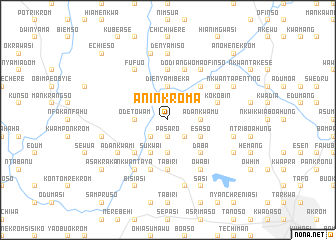 map of Aninkroma