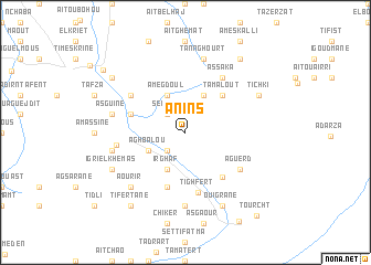 map of Anins