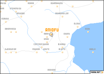 map of Aniofu