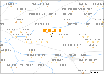 map of Anio łowo