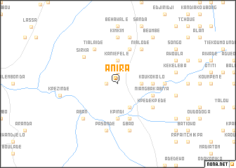 map of Anira