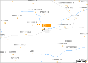 map of Anishino