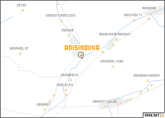 map of Anisimovka
