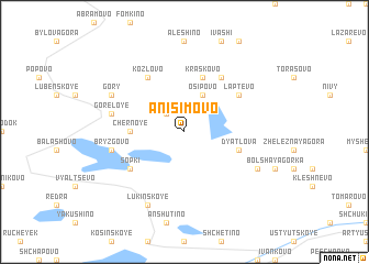 map of Anisimovo