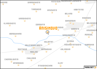 map of Anisimovo