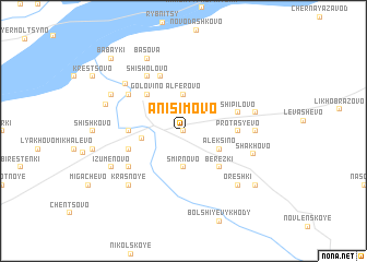 map of Anisimovo