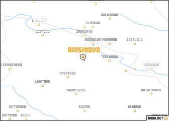 map of Anisimovo