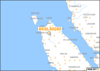 map of Anislangan