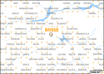 map of Anissó