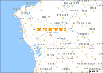 map of Anita Hacienda