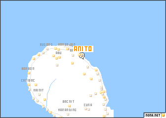 map of Anito