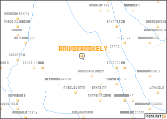 map of Anivoranokely
