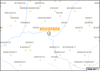 map of Anivorano