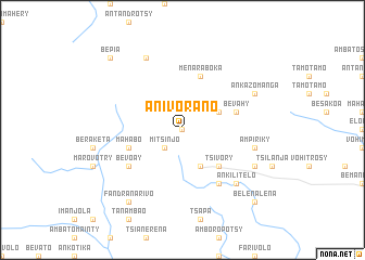 map of Anivorano