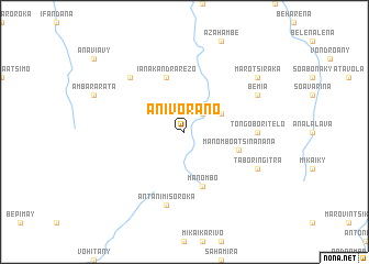 map of Anivorano