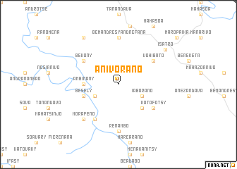 map of Anivorano